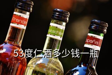 53度仁酒多少錢一瓶