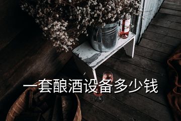 一套釀酒設備多少錢