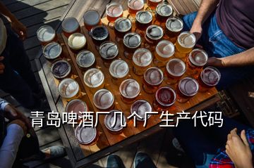 青島啤酒廠幾個(gè)廠生產(chǎn)代碼