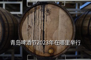 青島啤酒節(jié)2023年在哪里舉行