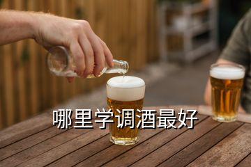 哪里學(xué)調(diào)酒最好