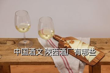 中國酒文 陜西酒廠有哪些