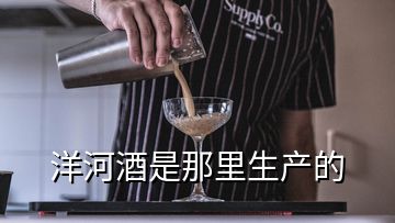 洋河酒是那里生產(chǎn)的