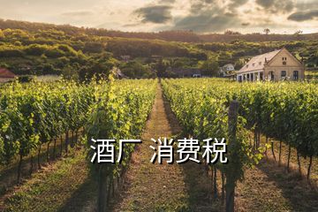 酒廠 消費(fèi)稅