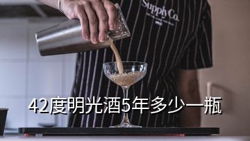 42度明光酒5年多少一瓶