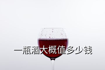 一瓶酒大概值多少錢