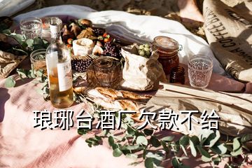 瑯琊臺(tái)酒廠欠款不給