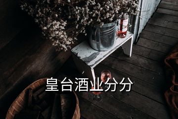 皇臺(tái)酒業(yè)分分