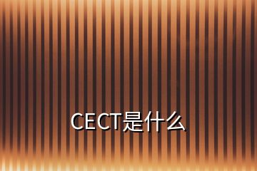 CECT是什么