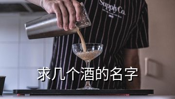 求幾個酒的名字