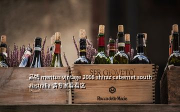 品牌 meritus vintage 2008 shiraz cabernet south australia 請(qǐng)專家看看這