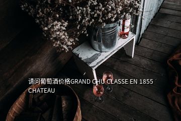 請(qǐng)問(wèn)葡萄酒價(jià)格GRAND CHU CLASSE EN 1855 CHATEAU