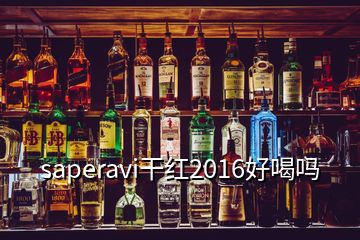 saperavi干紅2016好喝嗎