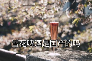 雪花啤酒是國(guó)產(chǎn)的嗎