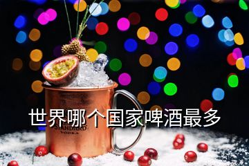 世界哪個(gè)國(guó)家啤酒最多