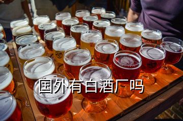 國(guó)外有白酒廠嗎