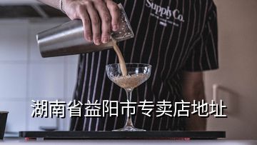 湖南省益陽市專賣店地址