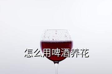 怎么用啤酒養(yǎng)花