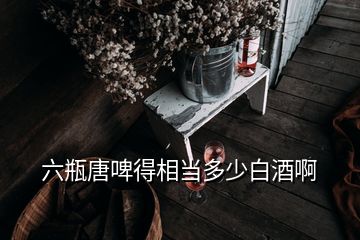 六瓶唐啤得相當(dāng)多少白酒啊