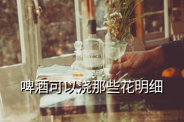 啤酒可以澆那些花明細(xì)