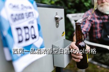 西鳳一品酒濃香型白酒45vol價格