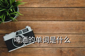 啤酒的單詞是什么