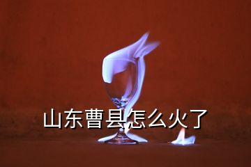 山東曹縣怎么火了