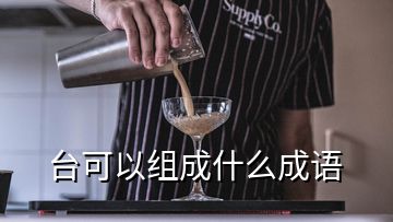 臺(tái)可以組成什么成語