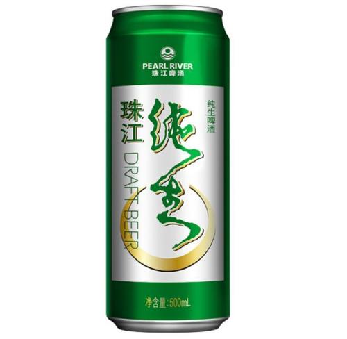 珠江0度啤酒罐裝