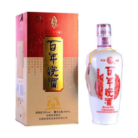 41度百年皖酒天青白酒(百年皖酒天青41度價格)