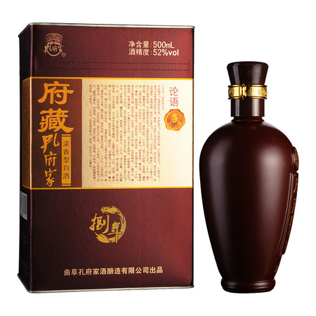 府藏孔府家濃香型白酒(府藏孔府家濃香型白酒價格)